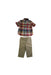 A Multicolour Pants Sets from Ralph Lauren in size 6-12M for boy. (Front View)