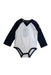 A White Long Sleeve Bodysuits from 7 For All Mankind in size 6-12M for boy. (Front View)