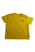 A Yellow Short Sleeve T Shirts from Ralph Lauren in size 3-6M for boy. (Front View)