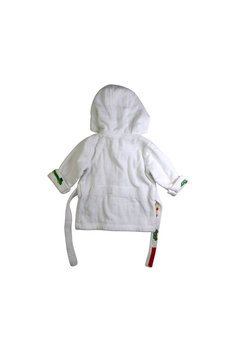 A White Bathrobes from Marimekko in size 12-18M for boy. (Back View)