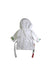 A White Bathrobes from Marimekko in size 12-18M for boy. (Back View)