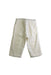 A Ivory Dress Pants from La Stupenderia in size 6-12M for boy. (Back View)