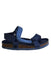 A Navy Sandals from Genuins in size 4T for boy. (Front View)