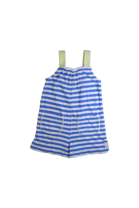A Blue Sleeveless Rompers from Joules in size 2T for girl. (Front View)