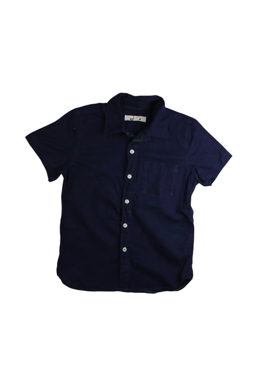 A Navy Short Sleeve Shirts from Boden in size 8Y for boy. (Front View)