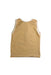 A Yellow Sleeveless Tops from Little Green Radicals in size 18-24M for neutral. (Back View)