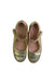 A Gold Flats from Jacadi in size 9Y for girl. (Back View)