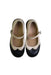 A Beige Flats from Dr. Kong in size 7Y for girl. (Back View)