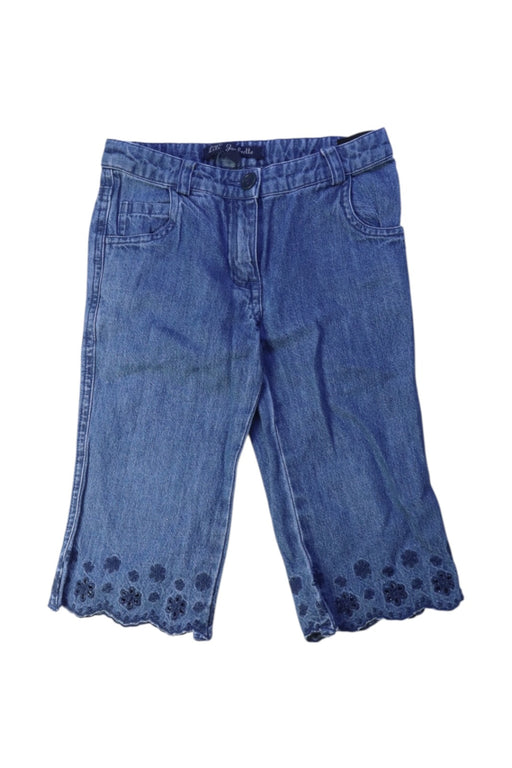 A Blue Jeans from Lili Gaufrette in size 3T for girl. (Front View)