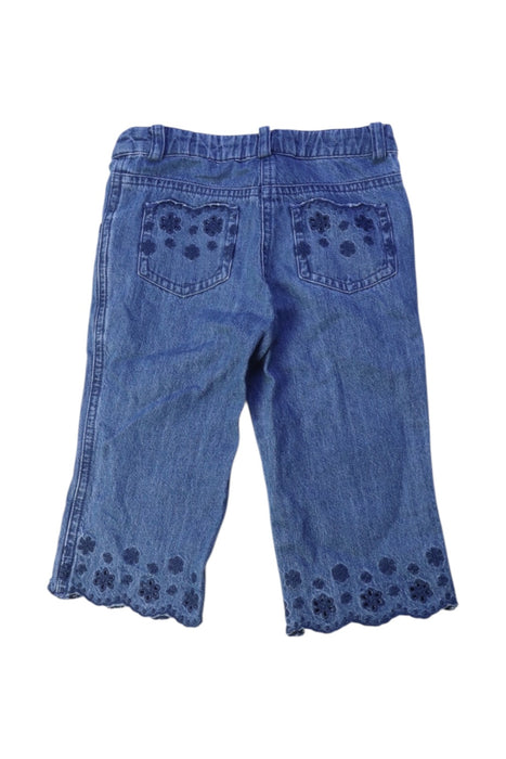 A Blue Jeans from Lili Gaufrette in size 3T for girl. (Back View)