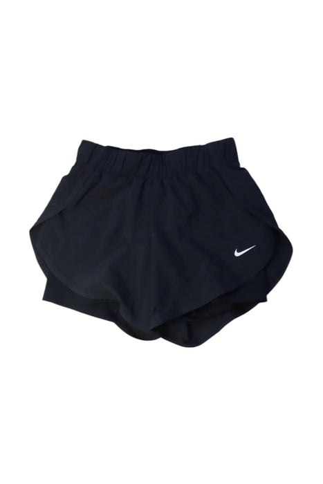 A Black Active Shorts from Nike in size 12Y for girl. (Front View)