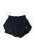 A Black Active Shorts from Nike in size 12Y for girl. (Front View)