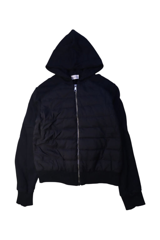 A Black Puffer/Quilted Jackets from Moncler in size 12Y for boy. (Front View)