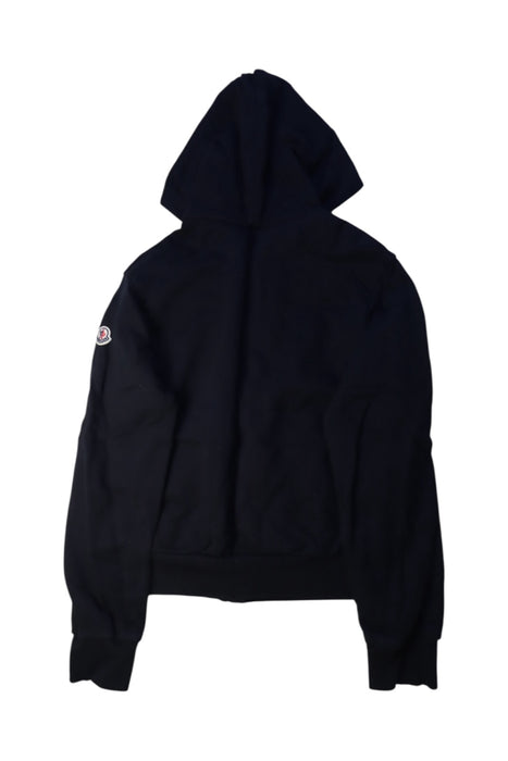 A Black Puffer/Quilted Jackets from Moncler in size 12Y for boy. (Back View)