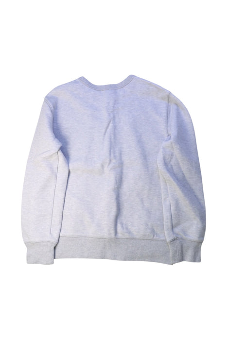 A Grey Crewneck Sweatshirts from Polo Ralph Lauren in size 10Y for boy. (Back View)