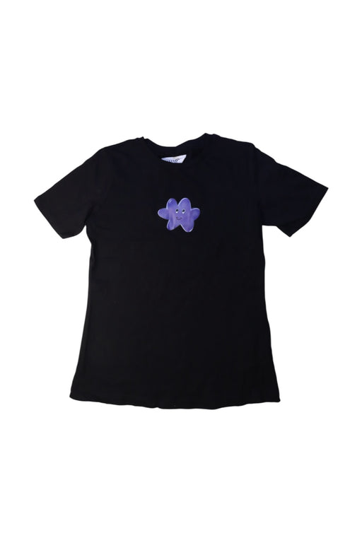 A Black Short Sleeve T Shirts from MM6 Maison Margiela in size 10Y for girl. (Front View)