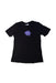 A Black Short Sleeve T Shirts from MM6 Maison Margiela in size 10Y for girl. (Front View)