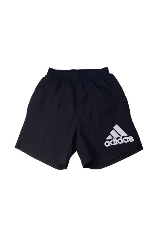 A Black Shorts from Adidas in size 12Y for neutral. (Front View)