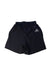 A Black Shorts from Adidas in size 12Y for neutral. (Back View)