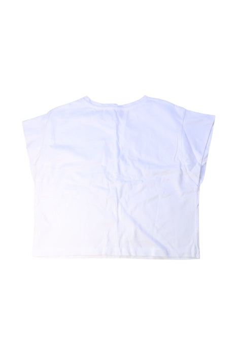 A White Short Sleeve T Shirts from Karl Lagerfeld in size 14Y for girl. (Back View)