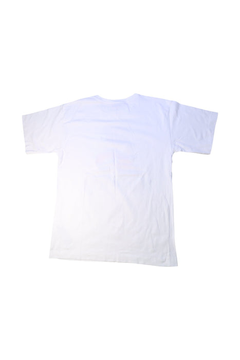 A White Short Sleeve T Shirts from Moschino in size 14Y for girl. (Back View)