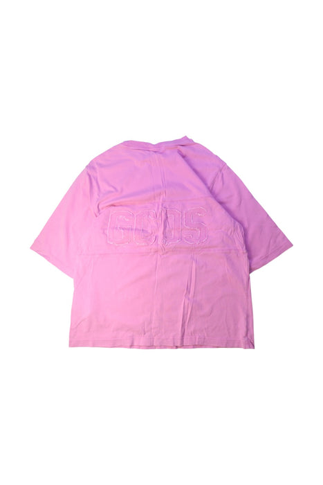 A Pink Short Sleeve T Shirts from GCDS in size 14Y for girl. (Back View)