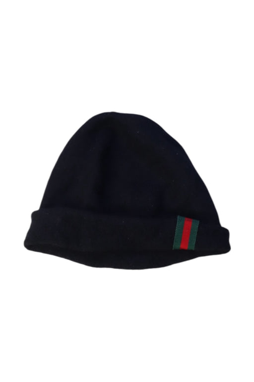 A Black Beanies from Gucci in size 14Y for neutral. (Front View)