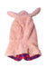A Peach Winter Hats from Ragmart in size 5T for girl. (Back View)