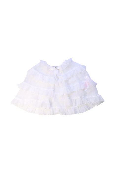 A White Capes & Ponchos from Nicholas & Bears in size 10Y for girl. (Front View)