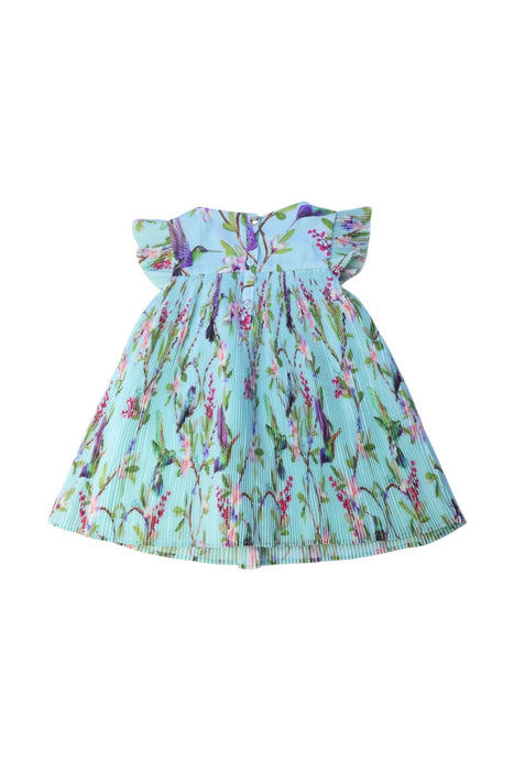 A Blue Short Sleeve Dresses from Baker by Ted Baker in size 12-18M for girl. (Back View)