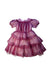 A Purple Short Sleeve Dresses from Janie & Jack in size 6T for girl. (Front View)