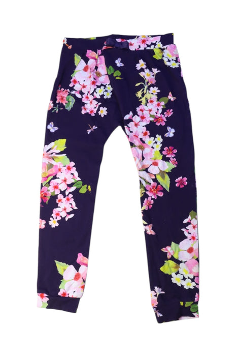 A Navy Leggings from Baker by Ted Baker in size 4T for girl. (Front View)