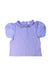 A Purple Short Sleeve Tops from Janie & Jack in size 6T for girl. (Front View)