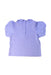 A Purple Short Sleeve Tops from Janie & Jack in size 6T for girl. (Back View)