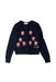 A Navy Cardigans from Sonia Rykiel in size 4T for girl. (Front View)