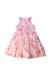 A Multicolour Sleeveless Dresses from Baker by Ted Baker in size 6T for girl. (Front View)