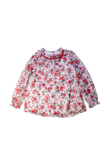 A Multicolour Long Sleeve Tops from Janie & Jack in size 4T for girl. (Front View)