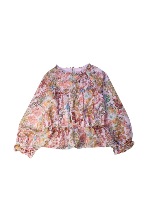 A Multicolour Long Sleeve Tops from Baker by Ted Baker in size 4T for girl. (Front View)