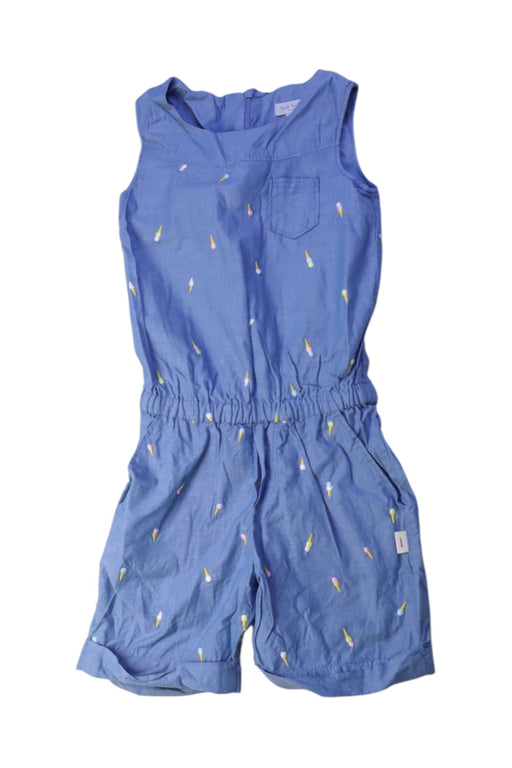 A Blue Sleeveless Rompers from Paul Smith in size 4T for girl. (Front View)