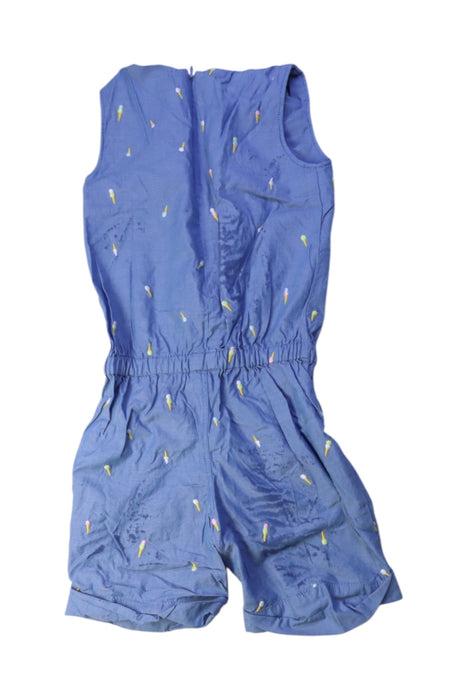 A Blue Sleeveless Rompers from Paul Smith in size 4T for girl. (Back View)