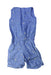 A Blue Sleeveless Rompers from Paul Smith in size 4T for girl. (Back View)