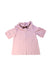 A Pink Short Sleeve Tops from Janie & Jack in size 5T for girl. (Front View)