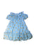 A Blue Short Sleeve Dresses from Angel's Face in size 6T for girl. (Front View)