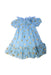 A Blue Short Sleeve Dresses from Angel's Face in size 6T for girl. (Back View)