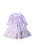 A Multicolour Long Sleeve Dresses from Janie & Jack in size 6T for girl. (Front View)