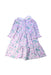 A Multicolour Long Sleeve Dresses from Janie & Jack in size 6T for girl. (Back View)
