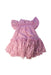 A Pink Sleeveless Dresses from Angel's Face in size 5T for girl. (Back View)