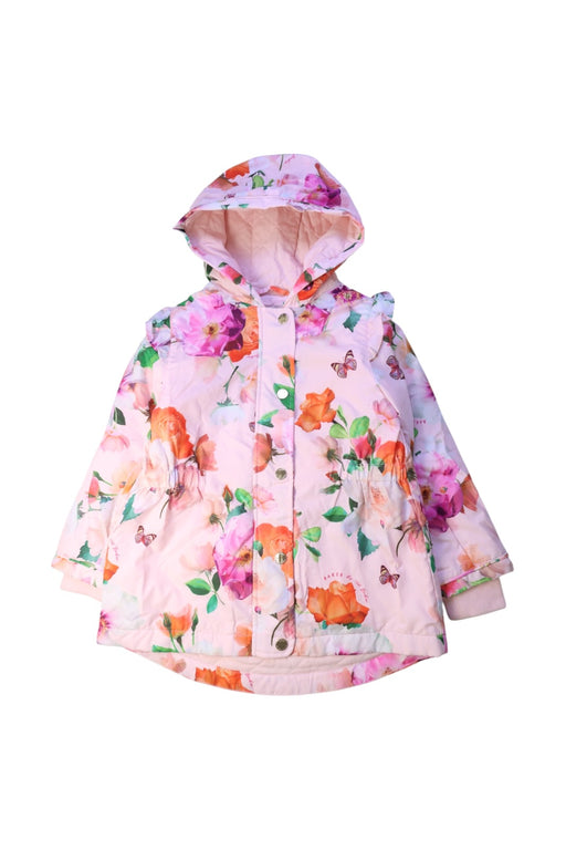 A Multicolour Puffer/Quilted Coats & Outerwear from Baker by Ted Baker in size 4T for girl. (Front View)