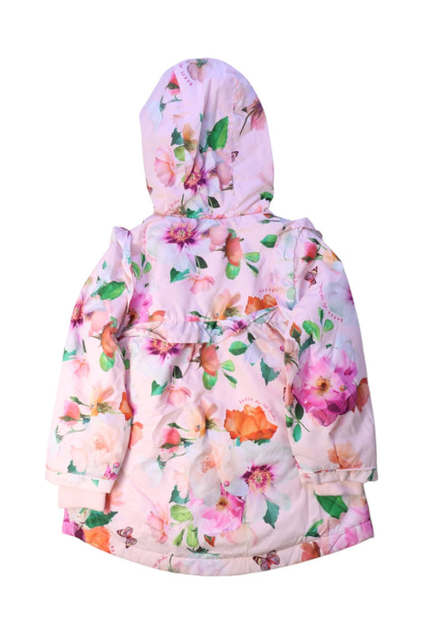 A Multicolour Puffer/Quilted Coats & Outerwear from Baker by Ted Baker in size 4T for girl. (Back View)