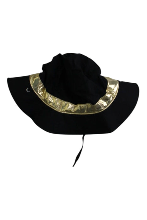 A Black Sun Hats from Ki ET LA in size 4T for girl. (Back View)